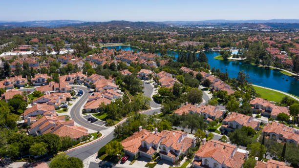 Rancho Santa Margarita lake overview